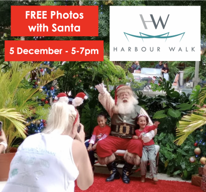 FREE photos with Santa - 5 December