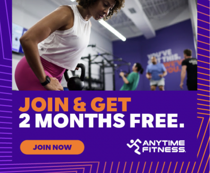 Anytime Fitness - 2 Months Free*